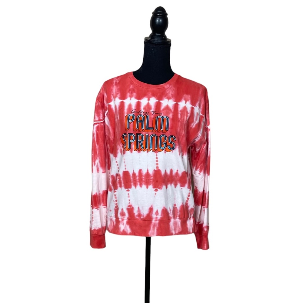 MKT Studio “Greetings From Palm Springs” Tie Dye Sweatshirt (A1)